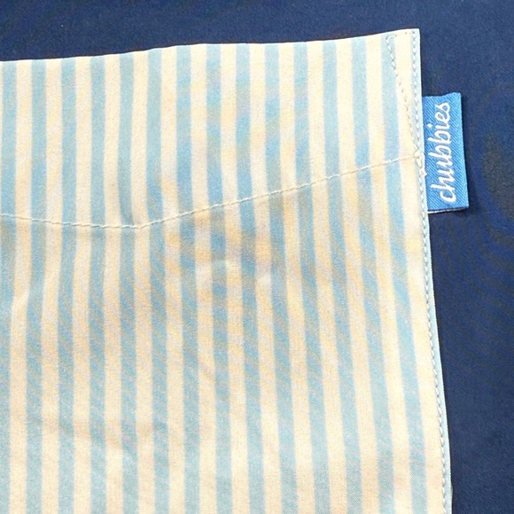 Chubbies Mens Short Sleeve Button Up Shirt Blue Martini‎ Glass Graphic Sz Medium - Picture 7 of 10